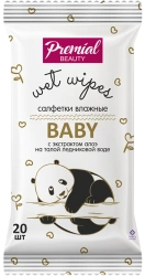 PREMIAL Wipes moist baby wipes with aloe vera 1/20/24
