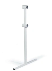 Stands of 2-level mobile (portable) choreographic machine "Eco" (pair) (White)