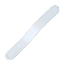 Spatula for tongue, double-sided, polymeric, curved, single use, sterile according to TU 9393-013-27380060-2011