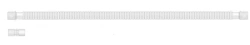 Medical breathing contour of single-use non-sterile according to TU 32.50.21-001-03741033-2021, variant of execution: Complement