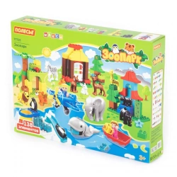 Maxi Constructor - "Zoo" (138 elements) (in a box), article 77721