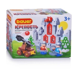 Children's educational toy Bauer "Fortress" Catapult 74 elements in a box, article number 462