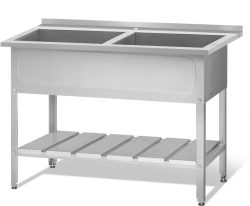 Welded washing tub