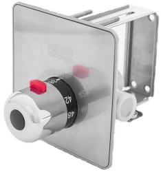 Set thermostat + frame for wall mounting Kopfgescheit KR532 12DK