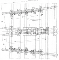 Cross-arm of type P50 mark 2/9 (project 1686.01.000)