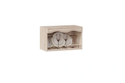 Country LD 245190.000 cupboard lining above the extractor hood (Sonome H Light)