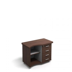 Wooden office cabinet, item 206