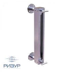 Bypass level indicators with sight glass RIZUR-NBK-GLASS-K series.