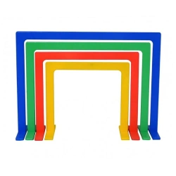 Rectangular coloured climbing bars (set of 4 pcs)