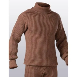 Knitted jumper for submariners of dark blue colour
