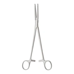 TZ-01-270-22 Rigid clamp for vaginal operations, straight, 220 mm