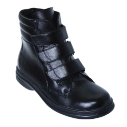 Orthopaedic footwear with complex apparatus and prosthetic shoes with insulated lining (pair): boots for men with individual pai