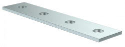 CLM50D-PSS-185-40-HDZ Connection plate with 4 holes for STRUT profile HDZ IEK