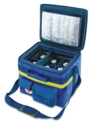 Thermal container TK-"Medplant" for heating and maintaining the temperature of infusion solutions.