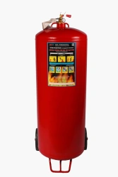Mobile air-foam fire extinguisher OVP(n,s)-80(s)-AB-01 (FluorPAV).