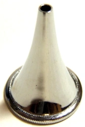 CILITA surgical instruments pushing back: ear mirrors (ear funnels)