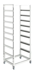 Mobile racking for 8 boxes SP series