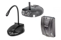 Digital Duplex 215G HF. Client-cashier intercom system; Modification with Hands Free headset connectors