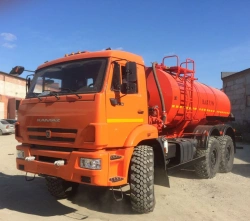 Vacuum tank truck (AV) on chassis KAMAZ 43118