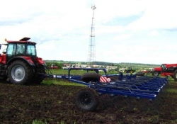 Heavy hydroficated power harrow BZGT-15 "POBEDA"