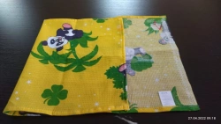 Kitchen towels of cotton waffle fabrics