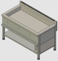 Gas fryer BPF 01 "Kalaheo".