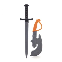 Weapon set "Bully" sword, axe KNOPA 1/12