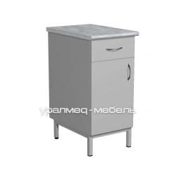 Stationary narrow cabinet for materials TS-4