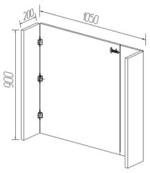 Universal wicket door "C
