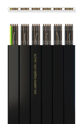 Elevator flat frost-resistant cable KPLm 24õ0,75