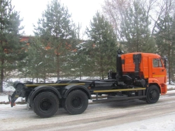 Container rubbish truck KO-452-13 (on the basis of KAMAZ 65115-A5, 65115-50, 65115-RR, 65115-RS chassis)