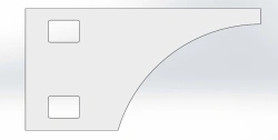 6241-03-5402002 Front arch panel