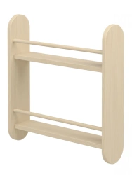 Wall shelf 52x55 / 2 tiers