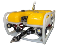 Teleoperated unmanned underwater vehicle of "Marlin-350" type