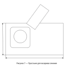 Sheet for caesarean section, forming part of the Set of disposable nonwoven linen for restriction of surgical operation.