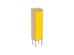 1-seat cupboard for children's clothes on metal frame SHG1-M