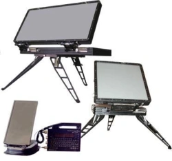 C-band portable satellite communication station