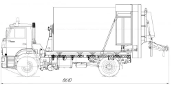 Garbage truck ITM-216
