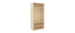 Alexandria LD 625050.000 M 2-leaf cupboard (Lento/Rustica leather)