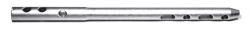 Pins for ankle arthrodesis, left and right Ø 10 mm, length from 180 to 200 mm in 10 mm increments, article number 676.1XX L/R