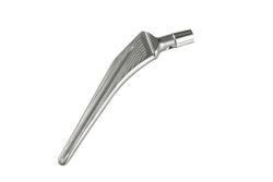 Femoral endoprosthesis stem uncovered, one-piece