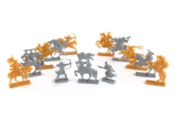 Figurines of warriors "Battle of Kulikovo" 1/15