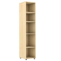 Narrow cupboard-shelving unit for cabinets. ShK-uz-stellazh