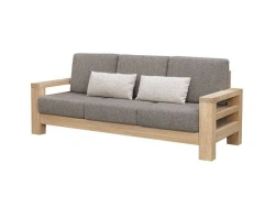 Sofa with wooden frame, art. 08021751