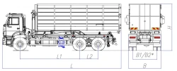 Self-loading multilift truck of model MK-4565