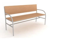 Banquette with backrest BZhS2