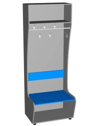 Hockey player's cupboard