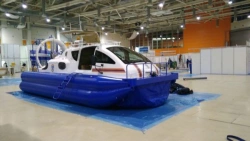 Small amphibious hovercraft of MARS-10 project