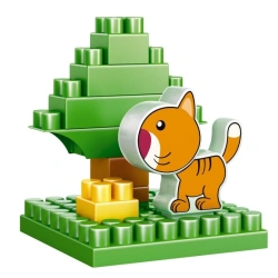 Bauer Zooblox children's educational construction set "Cat" in a box, 10 elements article 545