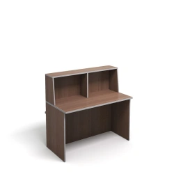 Wooden office shelving unit (rack), article 203/1